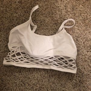 Fishnet bra